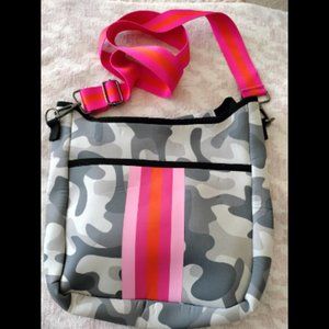 Neoprene Camo Crossbody Bag